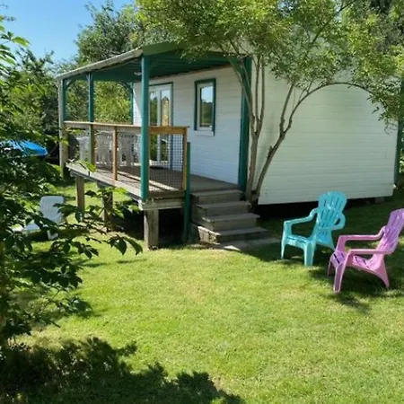 Campingplatz Cosy Avec Terrasse Pour 4 Personnes - Api-1-52-919 Camon (Languedoc-Roussillon)
